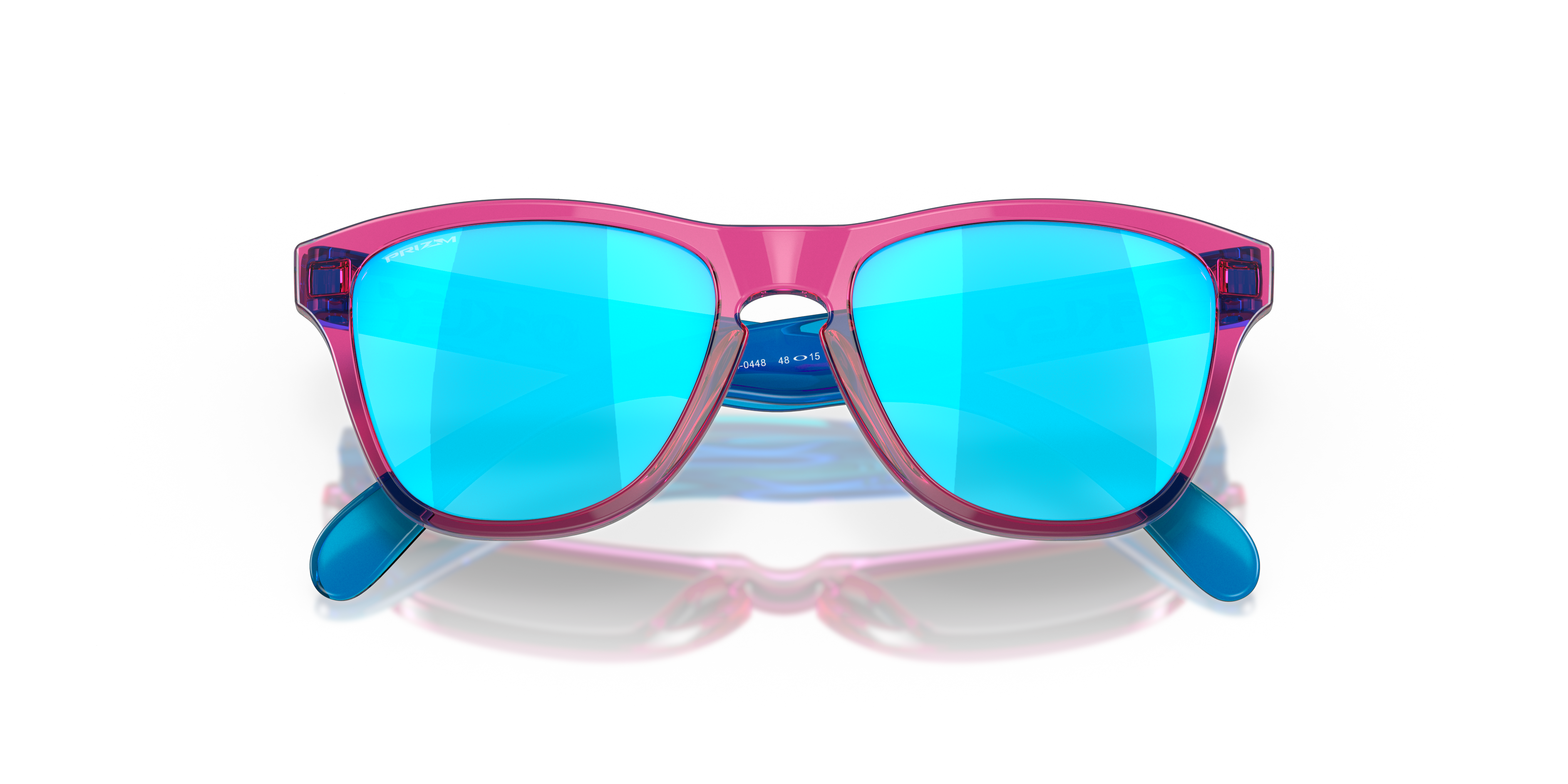 Oakley OJ9009 Frogskins XXS Youth Square Prizm Sunglasses - Acid Green Frame