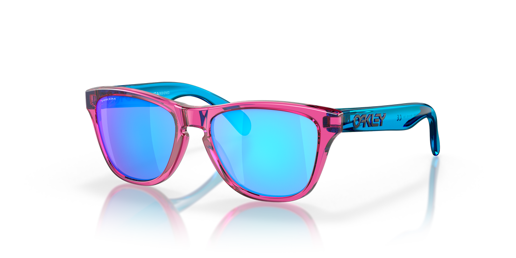 Oakley OJ9009 Frogskins XXS Youth Square Prizm Sunglasses - Acid Green Frame