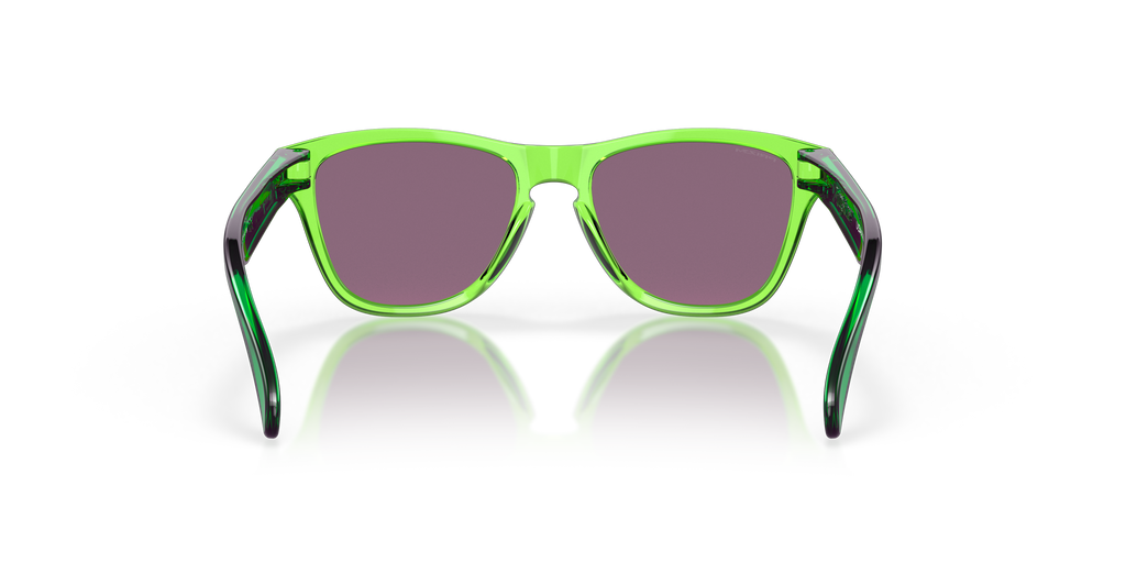 Oakley OJ9009 Frogskins XXS Youth Square Prizm Sunglasses - Acid Green Frame