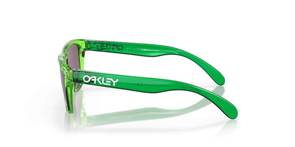 Oakley OJ9009 Frogskins XXS Youth Square Prizm Sunglasses - Acid Pink Frame