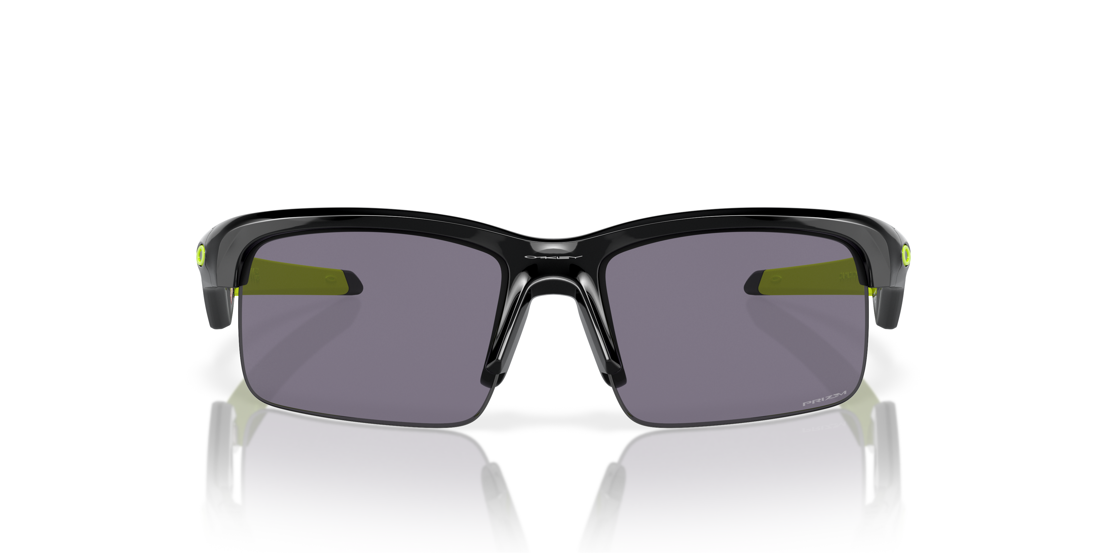 Oakley OJ9013 Capacitor Youth Rectangle Prizm Sunglasses - Polished Black Frame