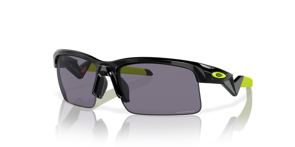 Oakley OJ9013 Capacitor Youth Rectangle Prizm Sunglasses - Polished White Frame