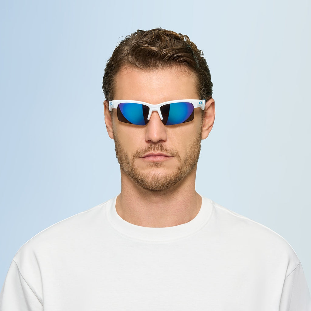 Oakley OJ9013 Capacitor Youth Rectangle Prizm Sunglasses - Polished Black Frame
