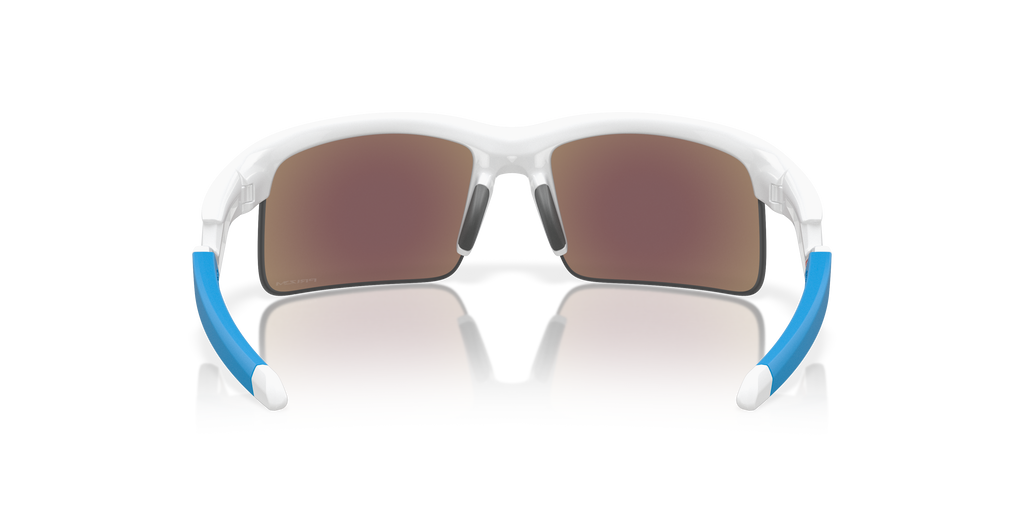 Oakley OJ9013 Capacitor Youth Rectangle Prizm Sunglasses - Polished White Frame