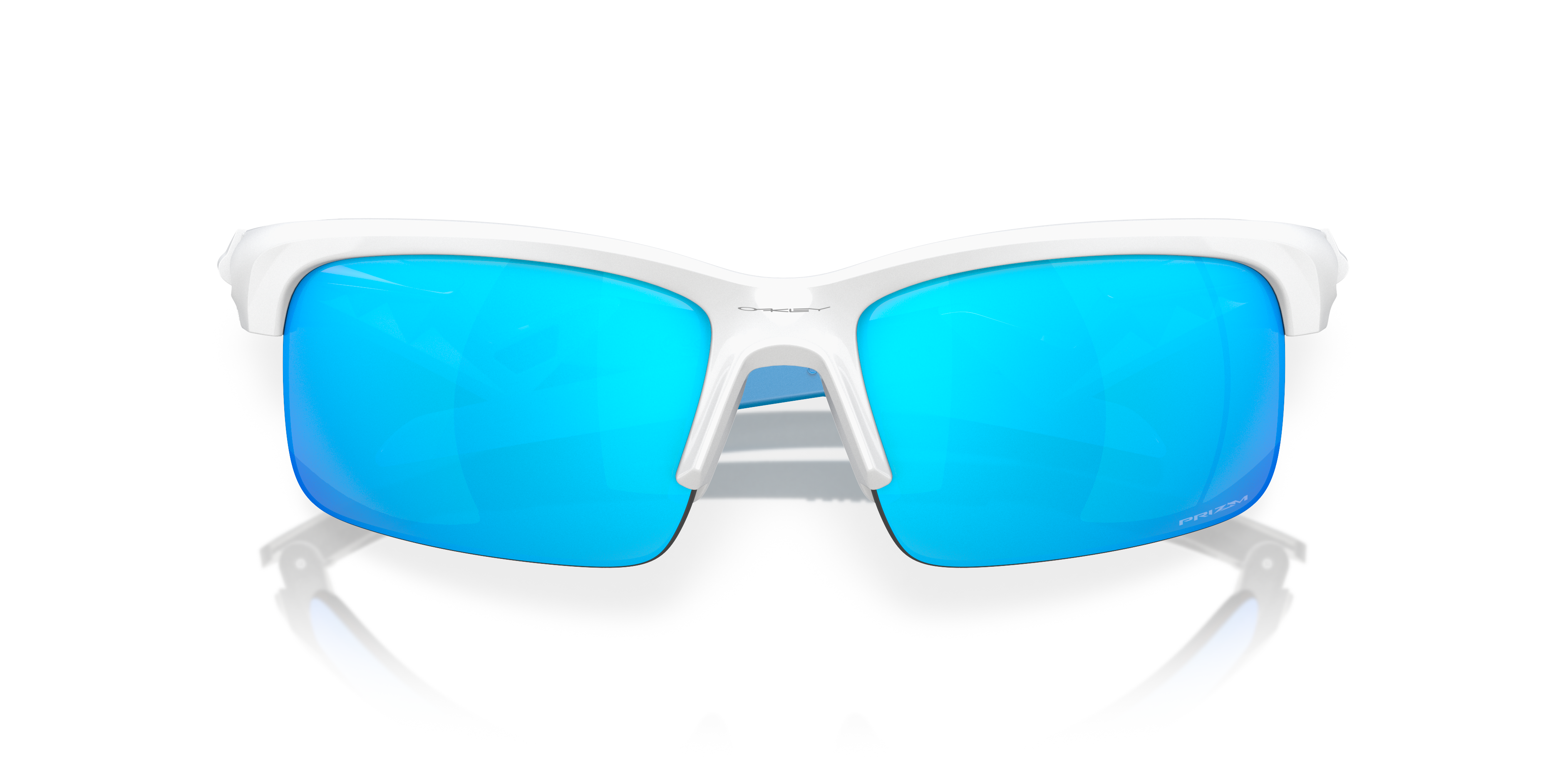 Oakley OJ9013 Capacitor Youth Rectangle Prizm Sunglasses - Polished White Frame