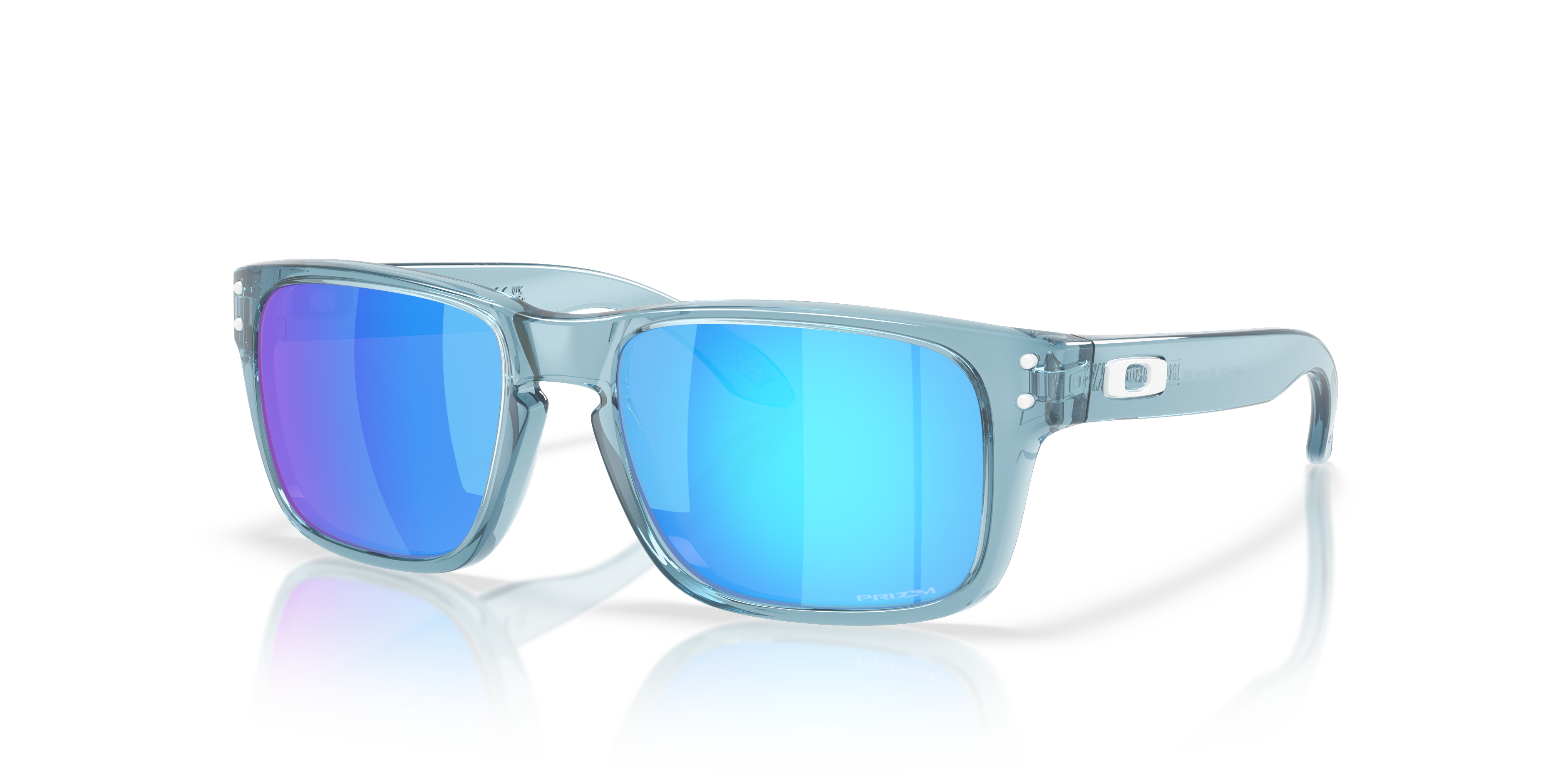 Oakley OJ9014 Holbrook XXS Youth Rectangle Prizm Sunglasses - Clear Frame