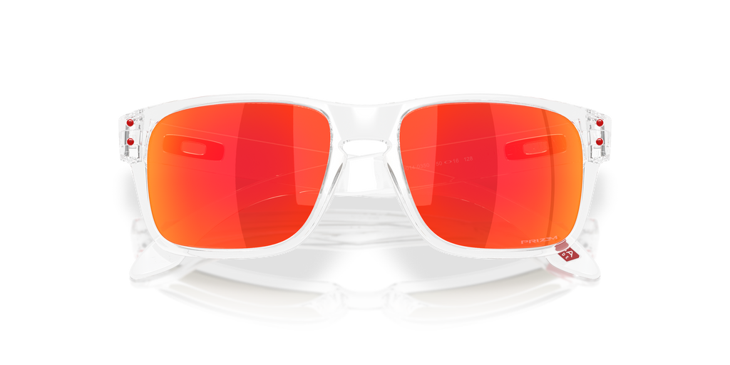 Oakley OJ9014 Holbrook XXS Youth Rectangle Prizm Sunglasses - Clear Frame