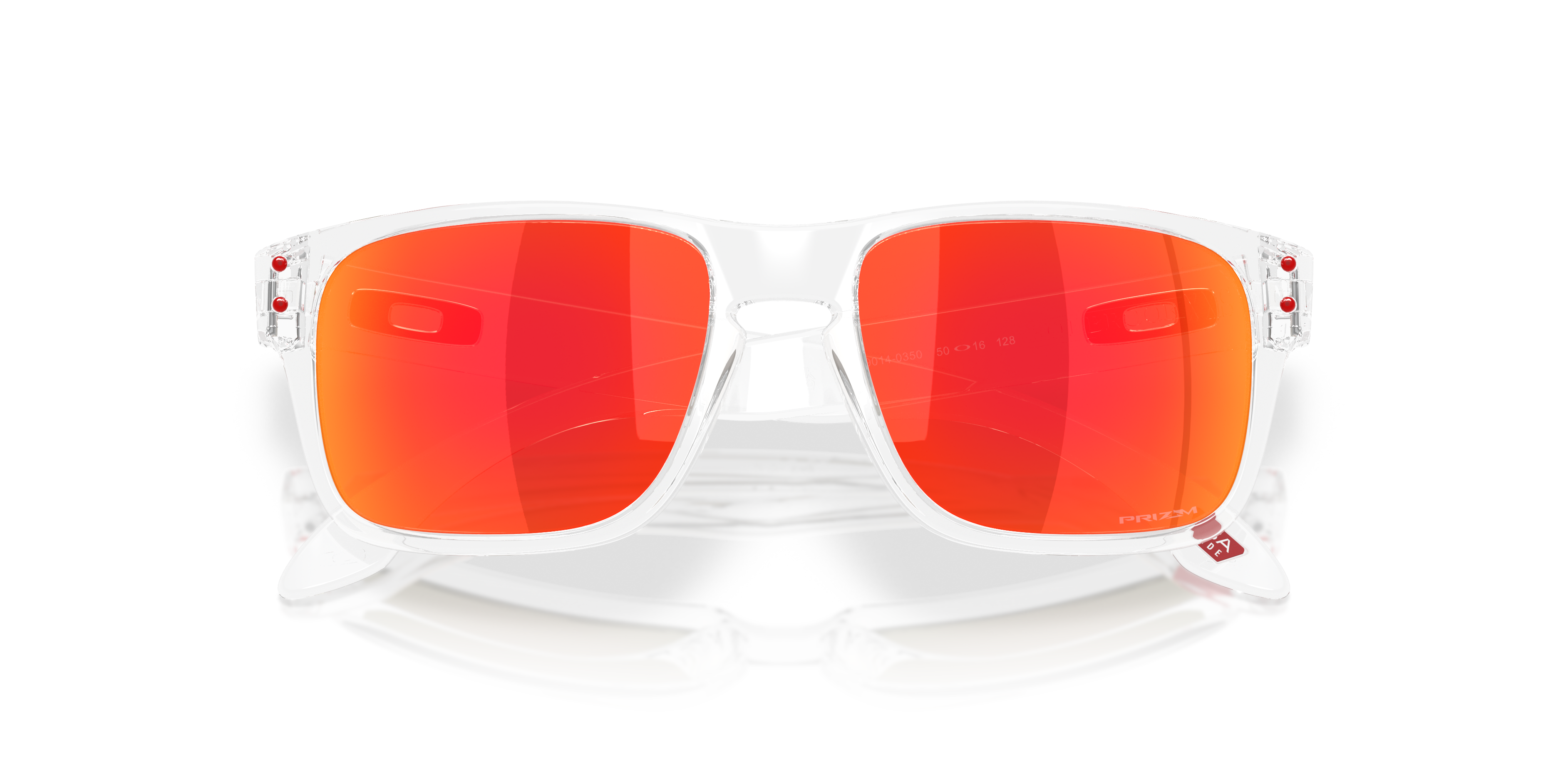 Oakley OJ9014 Holbrook XXS Youth Rectangle Prizm Sunglasses - Clear Frame