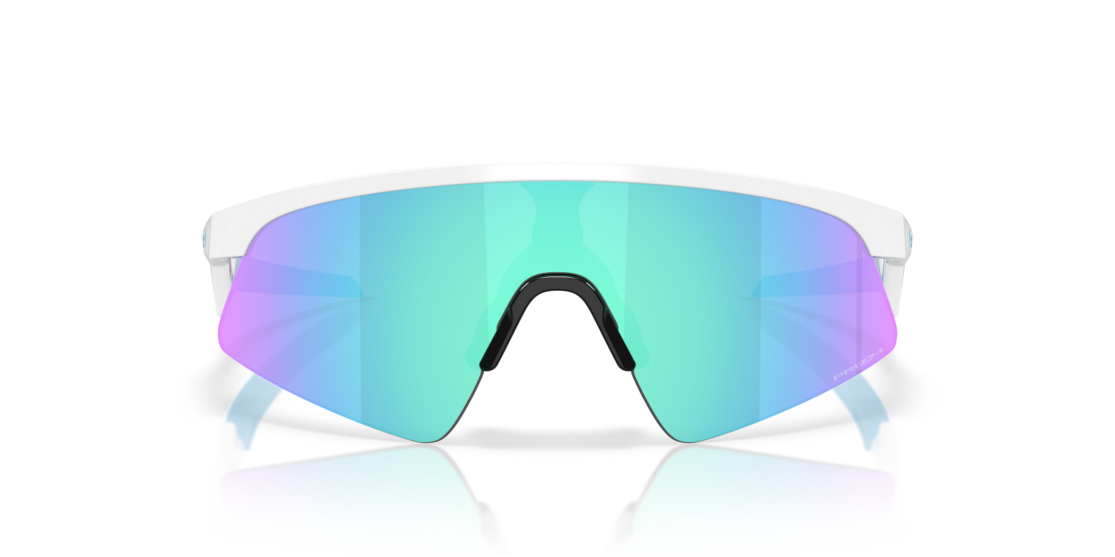 Oakley OJ9015 Resistor Sweep Youth Prizm Sport Sunglasses - Polished White Frame