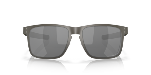 Oakley OO4123 Holbrook Metal Men's Square Prizm Polarized Sunglasses - Matte Gunmetal Frame