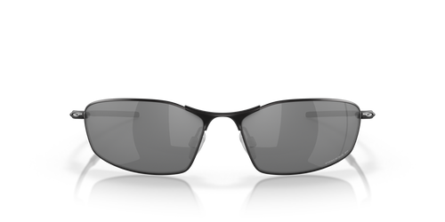 Oakley OO4141 Whisker Men's Oval Prizm Sunglasses - Satin Black Frame