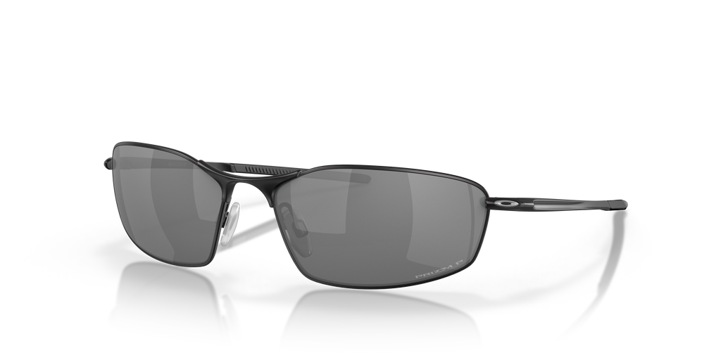 Oakley OO4141 Whisker Men's Oval Prizm Sunglasses - Carbon Frame