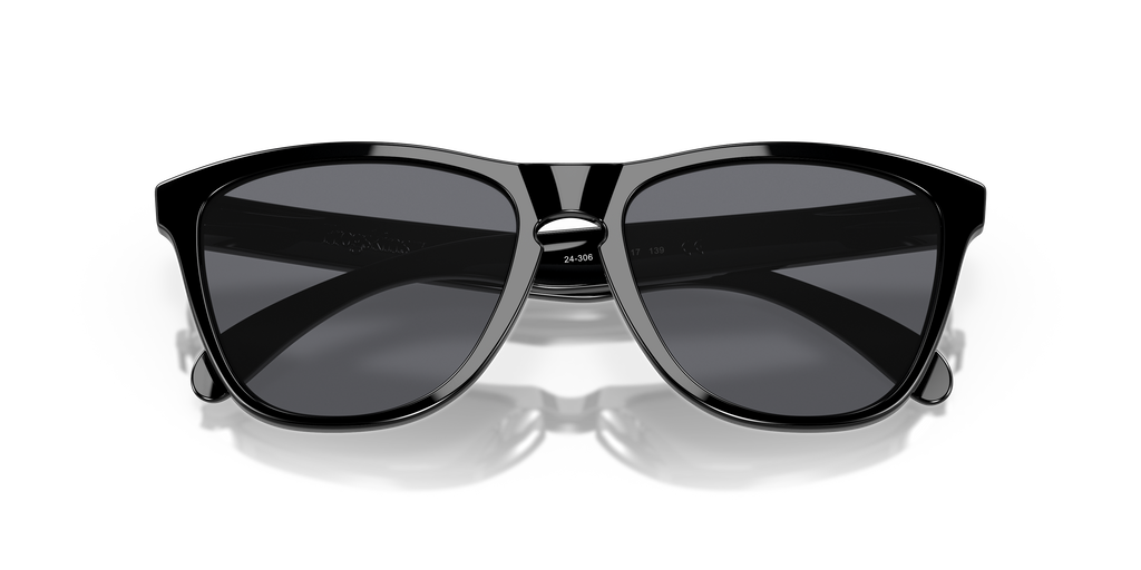 Oakley OO9013 Frogskins Unisex Square Prizm Sunglasses - Matte Black Frame