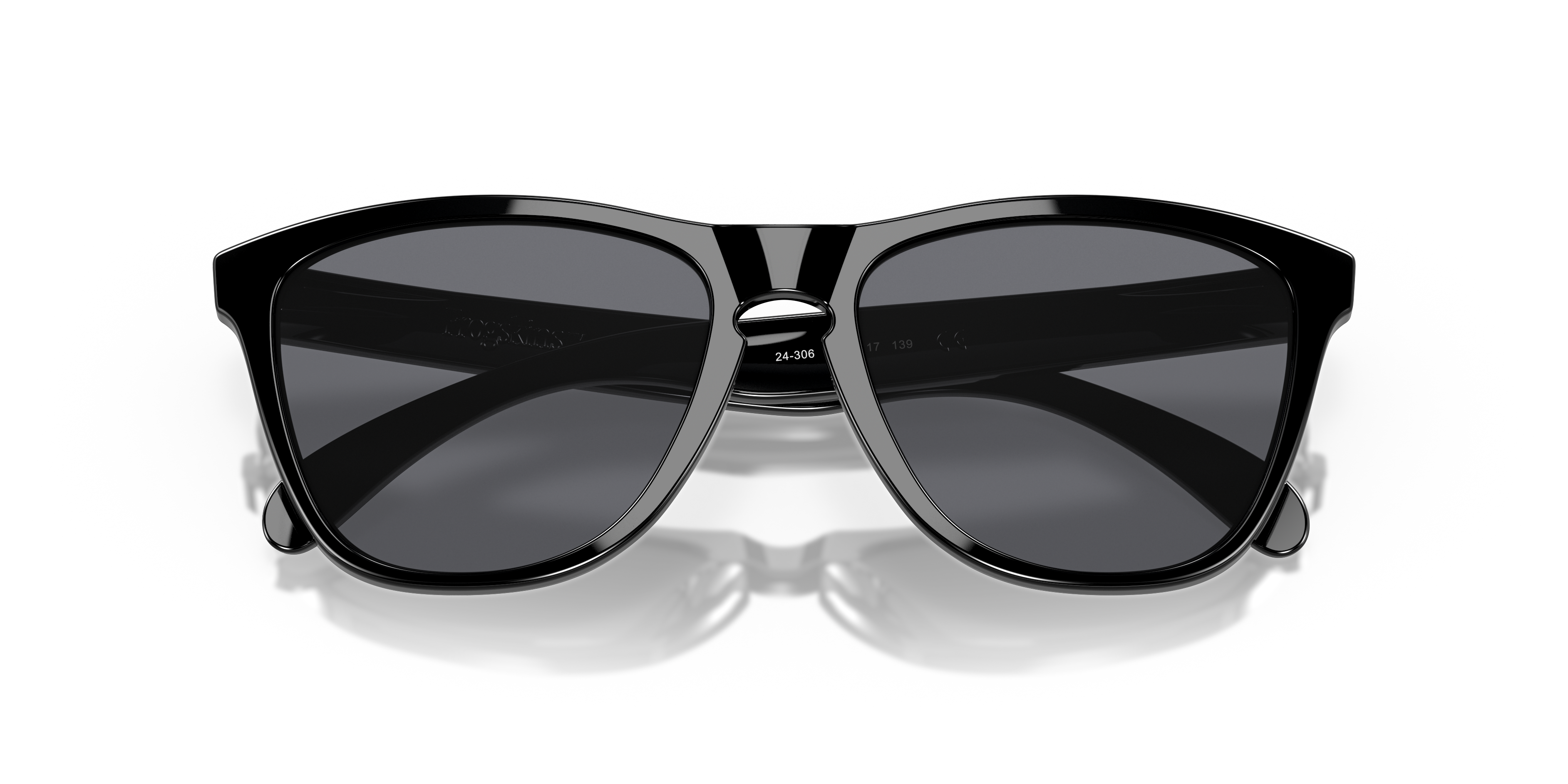 Oakley OO9013 Frogskins Unisex Square Prizm Sunglasses - Polished Black Frame