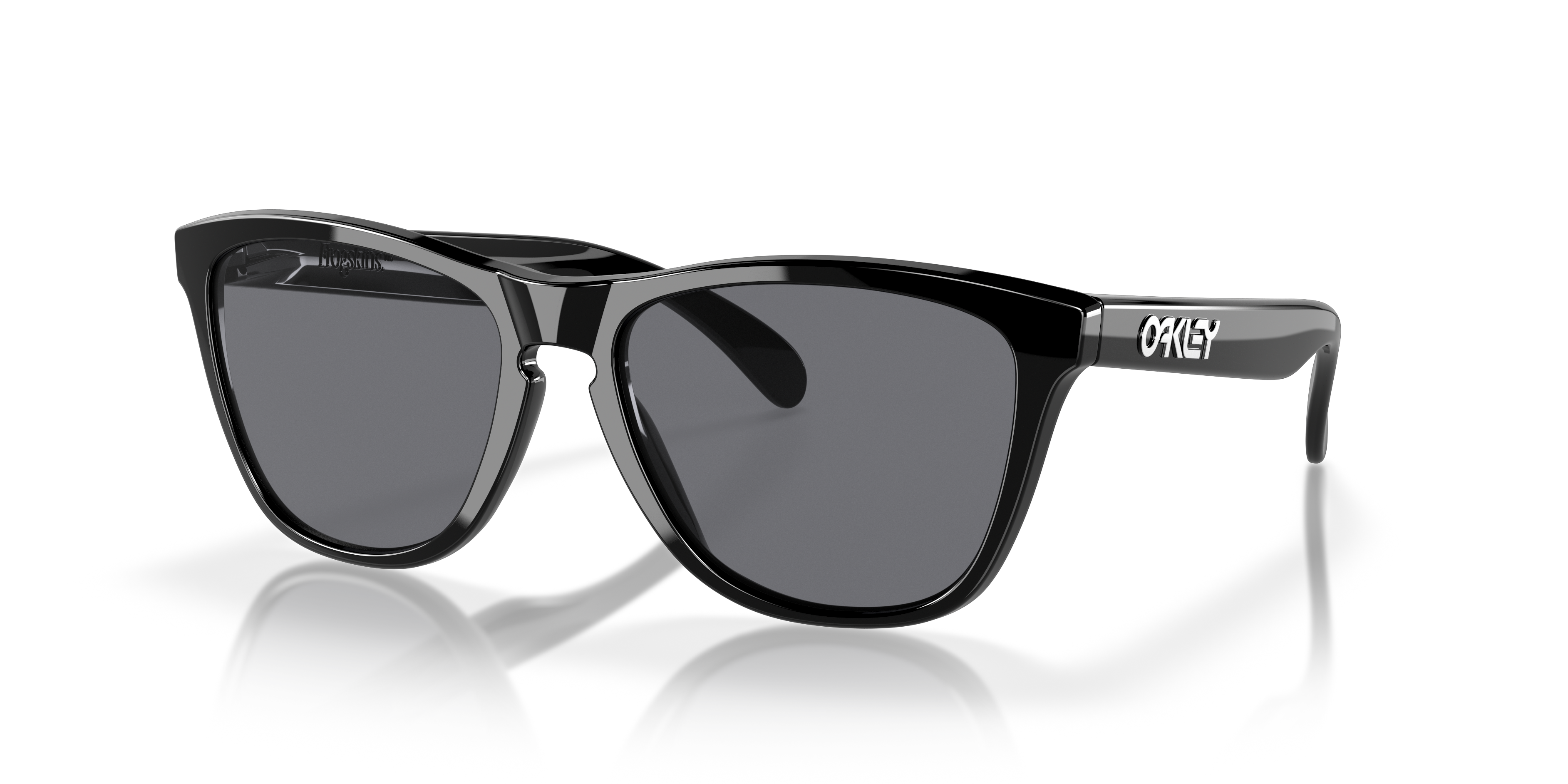 Oakley OO9013 Frogskins Unisex Square Prizm Sunglasses - Matte Black Frame