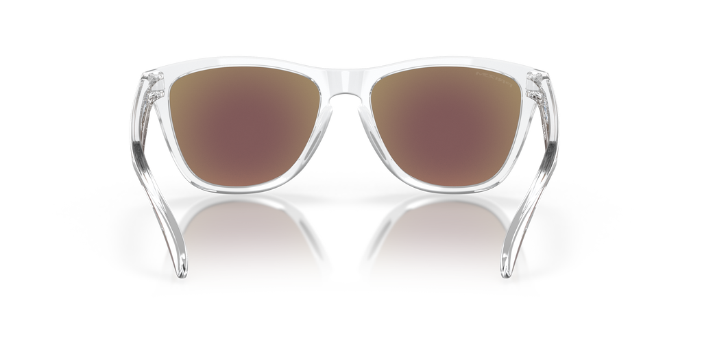 Oakley OO9013 Frogskins Unisex Square Prizm Sunglasses - Polished Black Frame