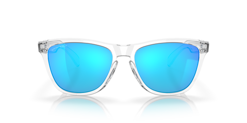 Oakley OO9013 Frogskins Unisex Square Prizm Sunglasses - Crystal Clear Frame