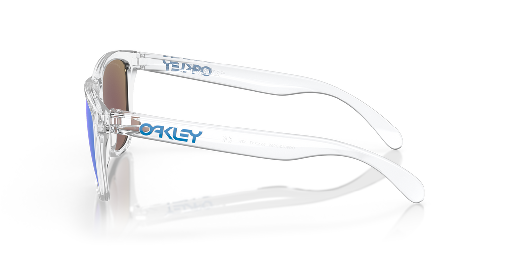 Oakley OO9013 Frogskins Unisex Square Prizm Sunglasses - Polished Black Frame