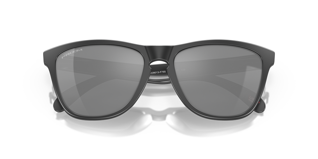 Oakley OO9013 Frogskins Unisex Square Prizm Sunglasses - Crystal Clear Frame
