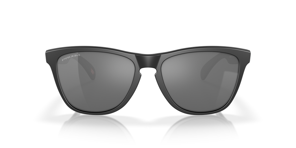Oakley OO9013 Frogskins Unisex Square Prizm Sunglasses - Polished Black Frame