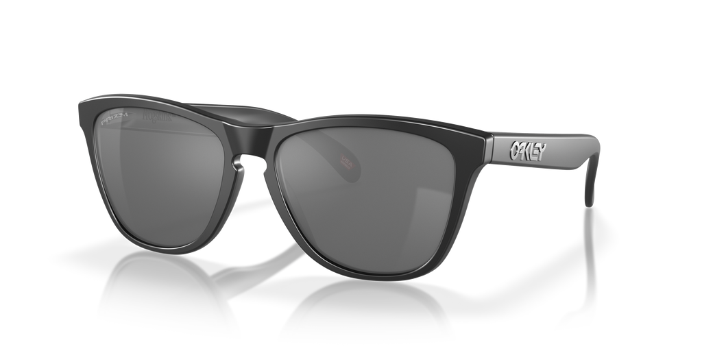 Oakley OO9013 Frogskins Unisex Square Prizm Sunglasses - Crystal Clear Frame