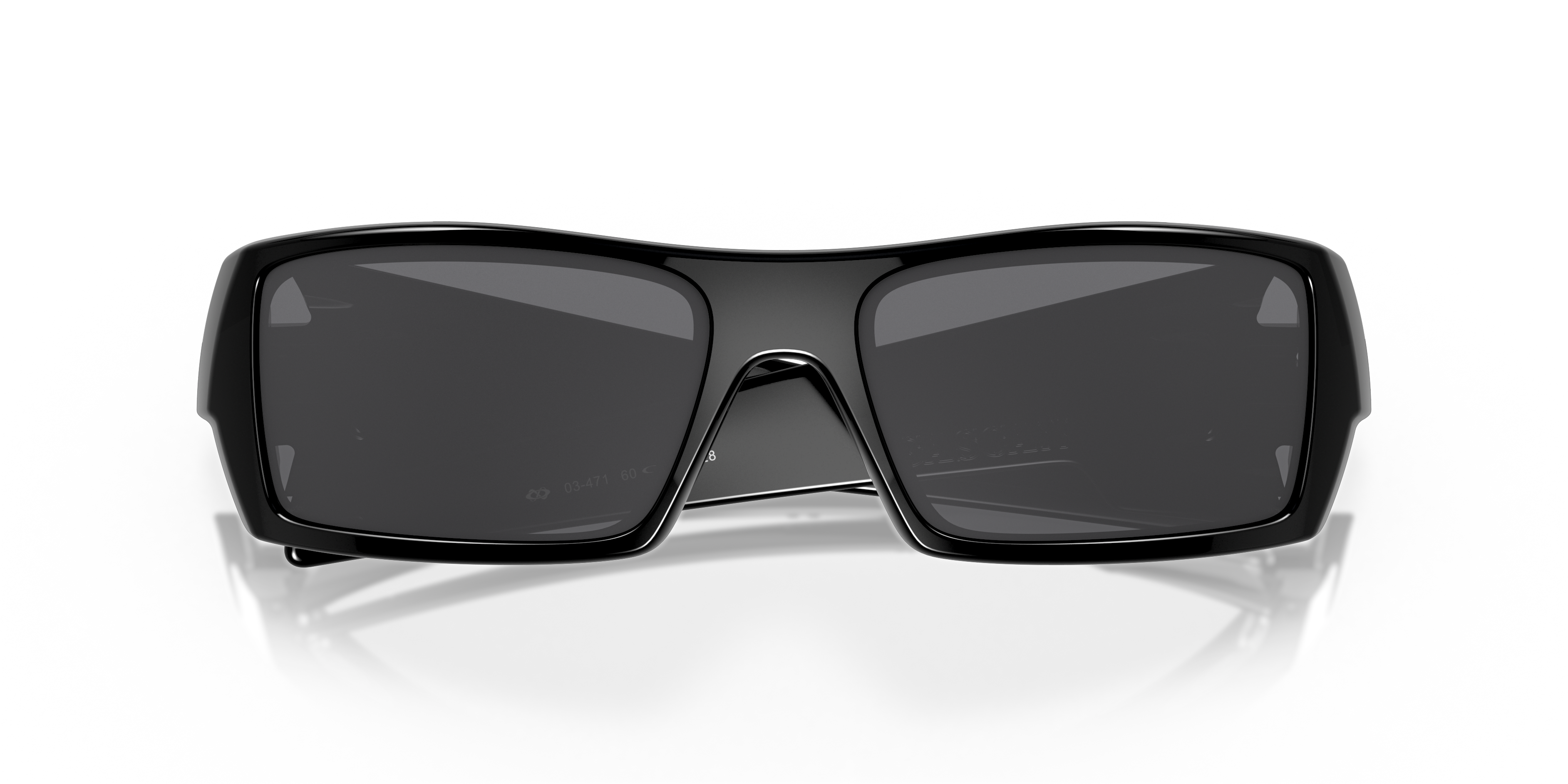 Oakley OO9014 Gascan Men's Rectangle Prizm Sunglasses - Matte Black Frame