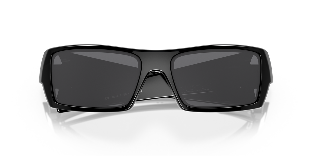 Oakley OO9014 Gascan Men's Rectangle Prizm Sunglasses - Polished Black Frame
