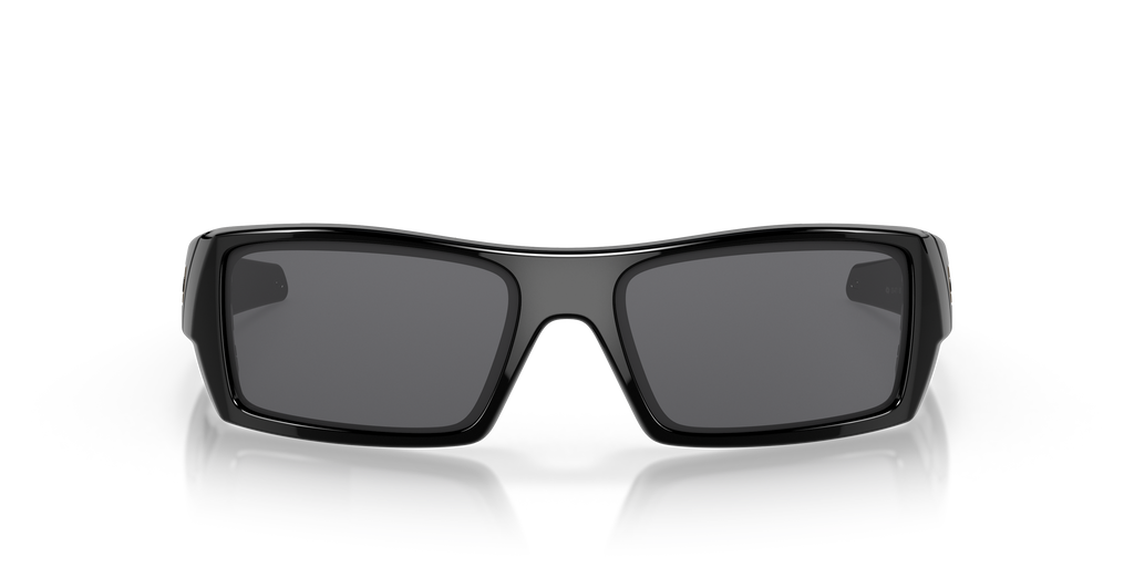 Oakley OO9014 Gascan Men's Rectangle Prizm Sunglasses - Polished Black Frame