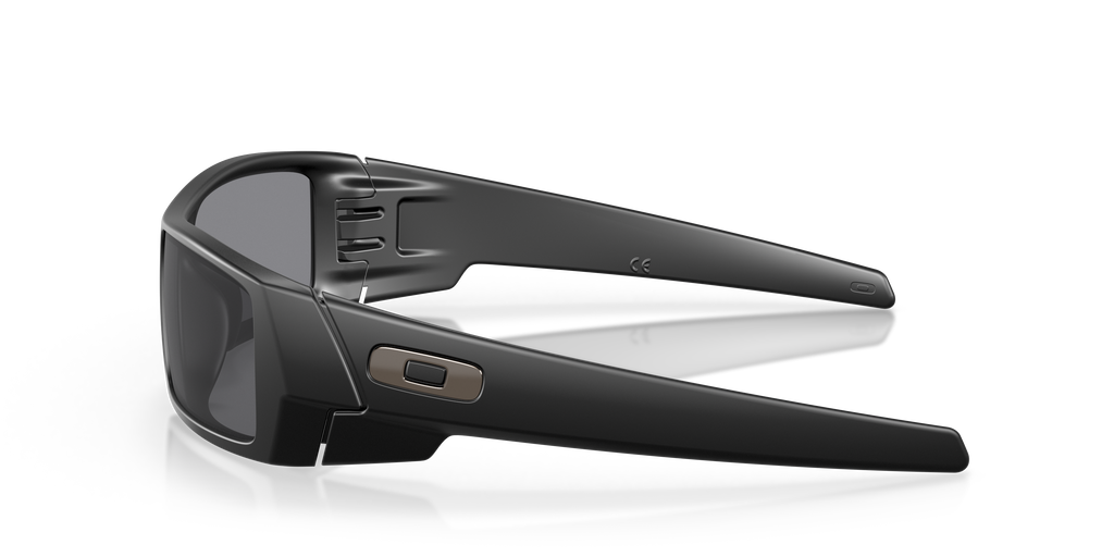 Oakley OO9014 Gascan Men's Rectangle Prizm Sunglasses - Matte Black Frame