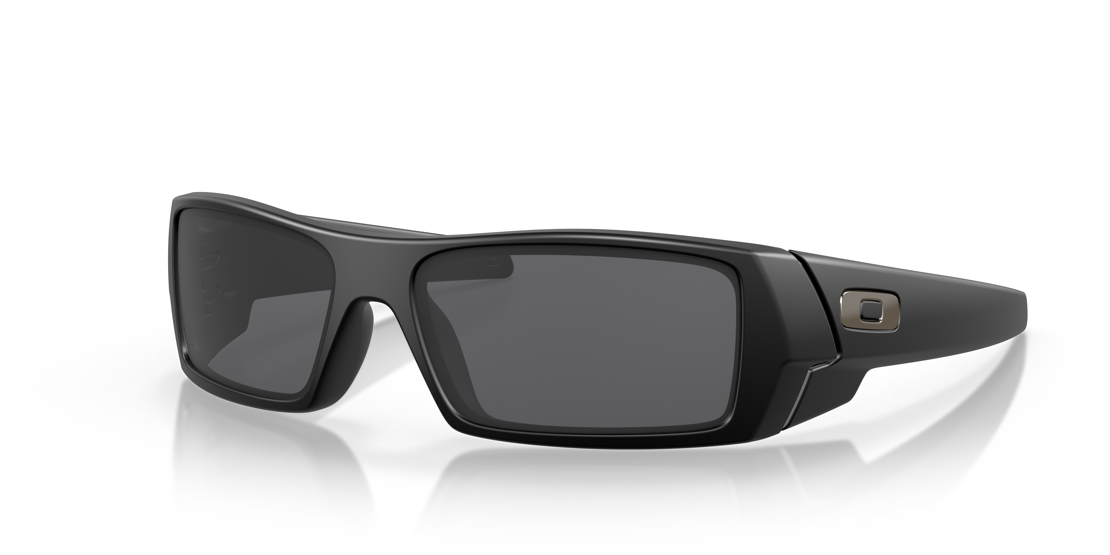 Oakley OO9014 Gascan Men's Rectangle Prizm Sunglasses - Polished Black Frame
