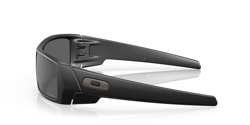 Oakley OO9014 Gascan Men's Rectangle Prizm Sunglasses - Matte Black Frame