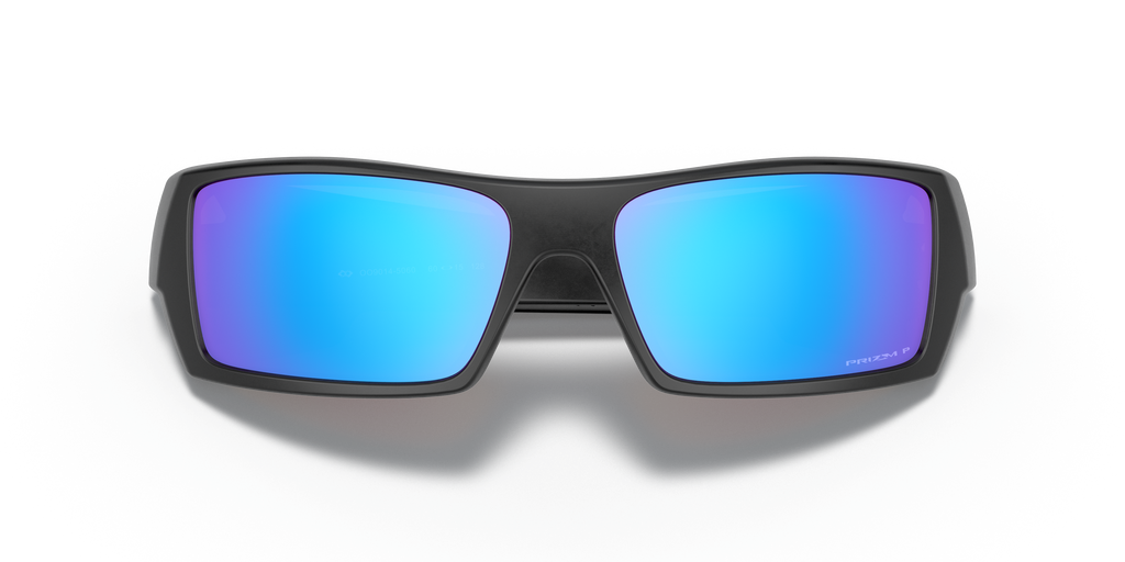 Oakley OO9014 Gascan Men's Rectangle Prizm Sunglasses - Polished Black Frame