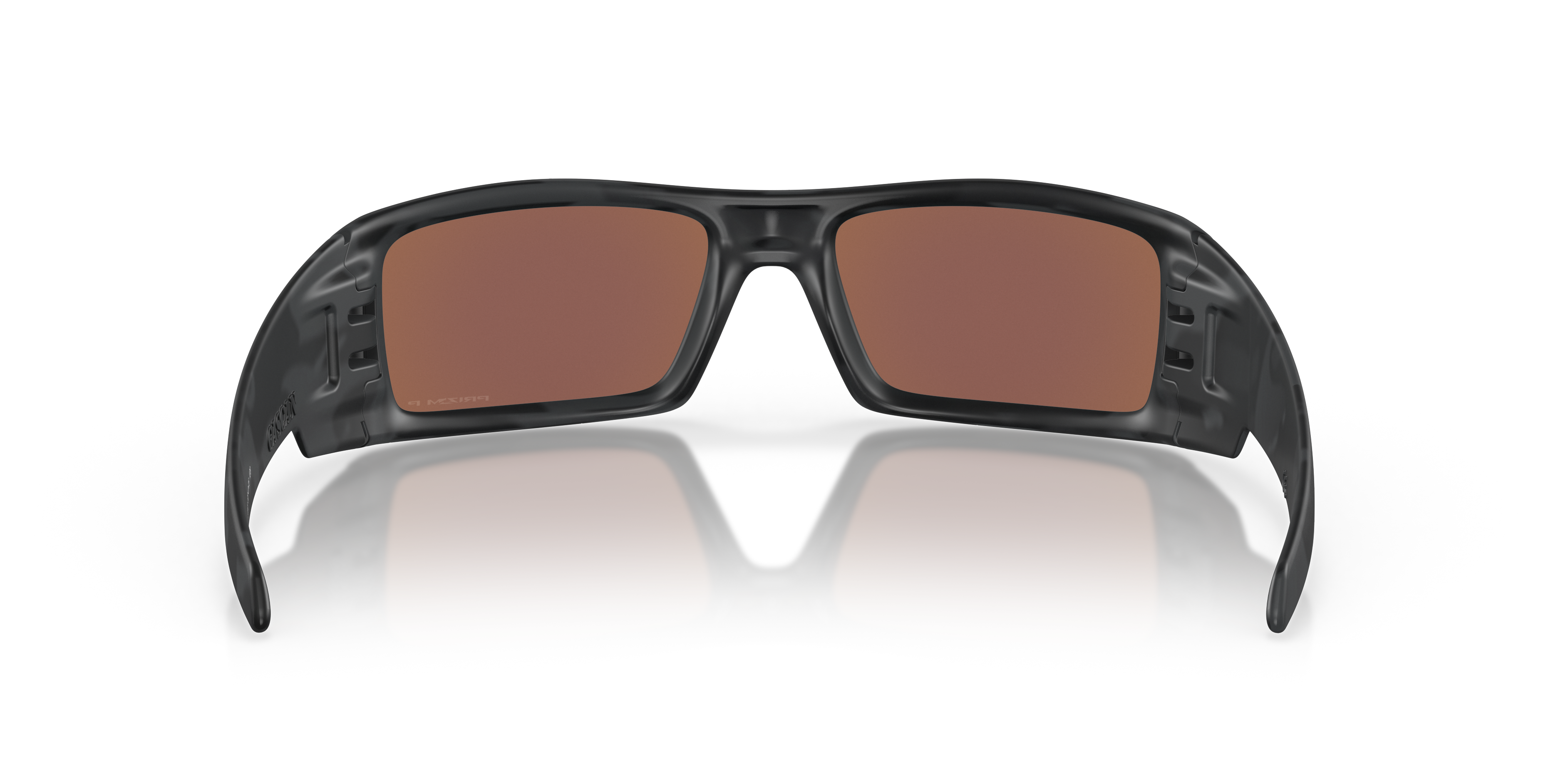Oakley OO9014 Gascan Men's Rectangle Prizm Sunglasses - Matte Black Camo Frame