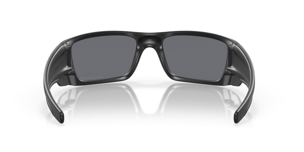 Oakley OO9096 Fuel Cell Men's Rectangle Prizm Sunglasses - Polished Black Frame