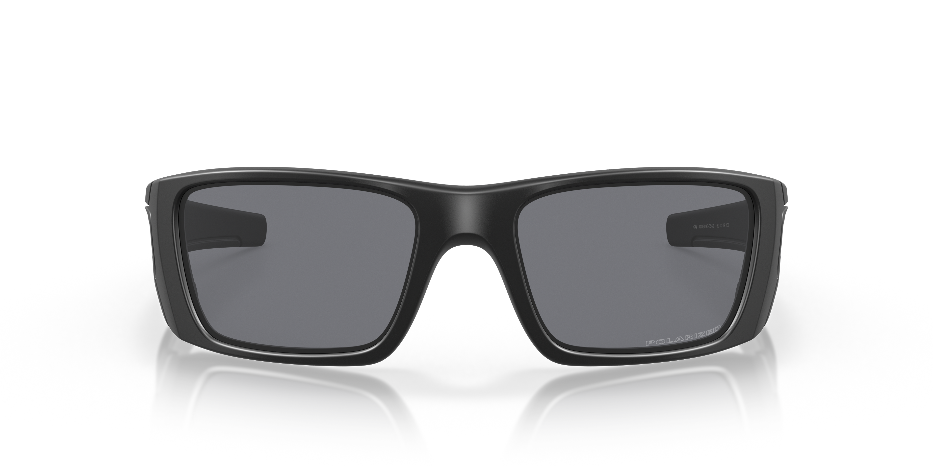Oakley OO9096 Fuel Cell Men's Rectangle Prizm Sunglasses - Polished Black Frame