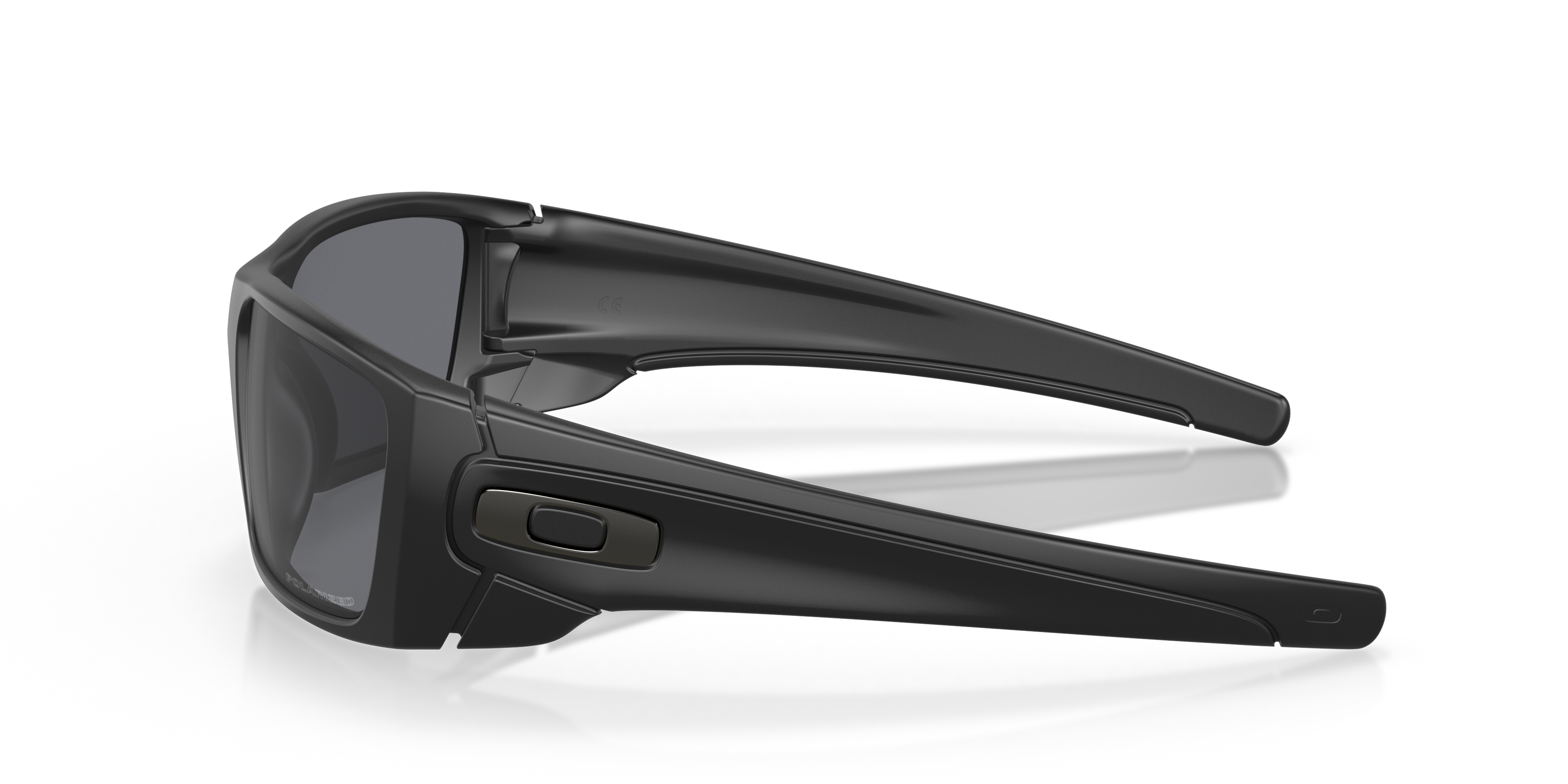 Oakley OO9096 Fuel Cell Men's Rectangle Prizm Sunglasses - Polished Black Frame