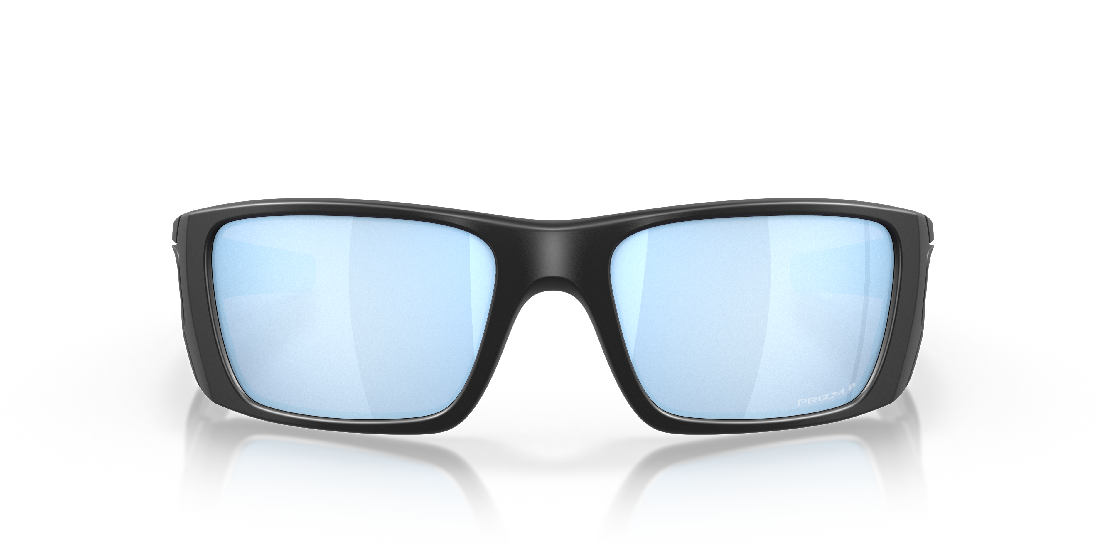 Oakley OO9096 Fuel Cell Men's Rectangle Prizm Sunglasses - Matte Black Frame