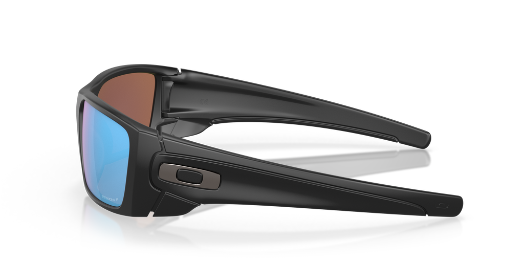 Oakley OO9096 Fuel Cell Men's Rectangle Prizm Sunglasses - Polished Black Frame