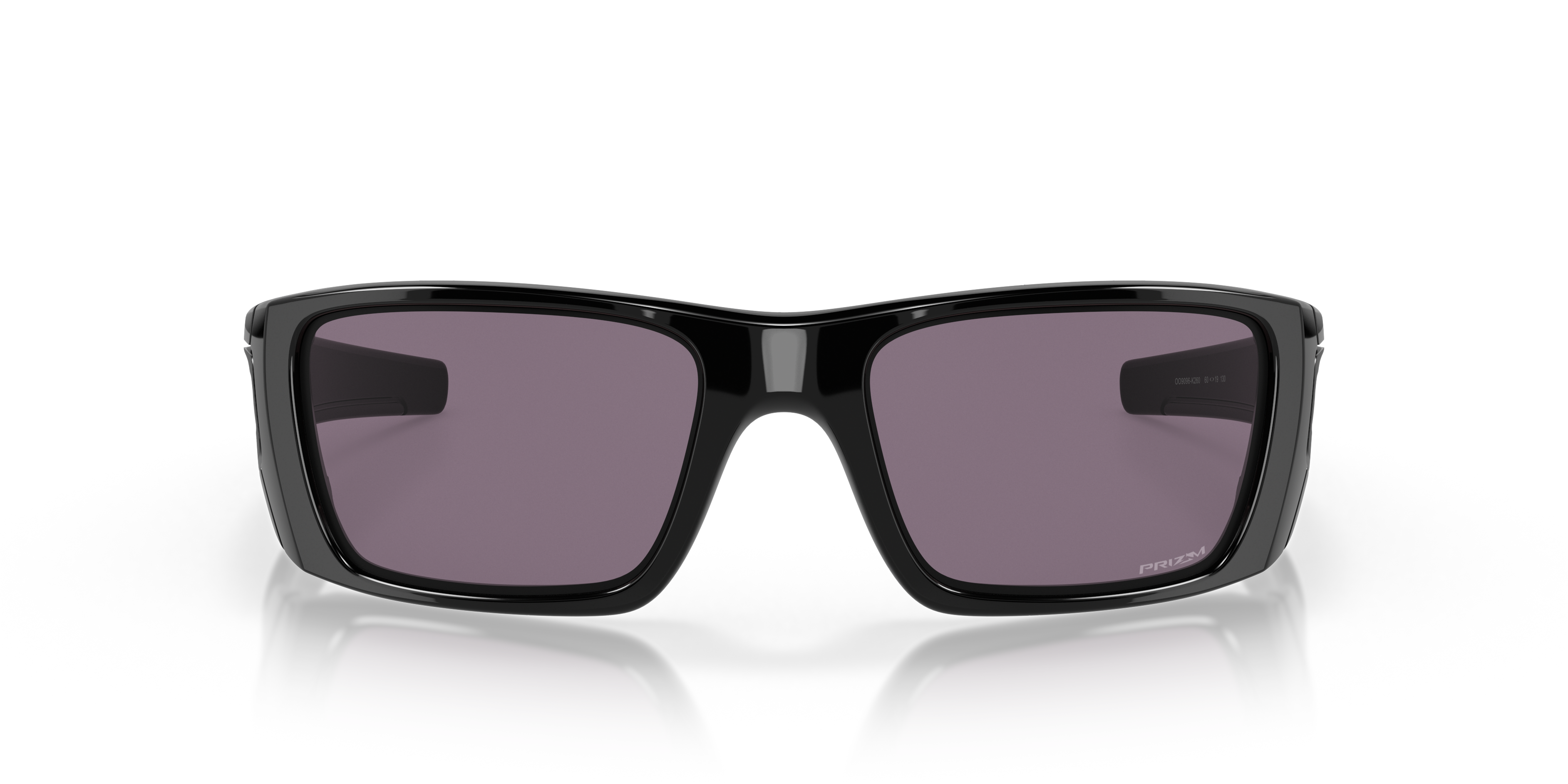 Oakley OO9096 Fuel Cell Men's Rectangle Prizm Sunglasses - Matte Black Frame