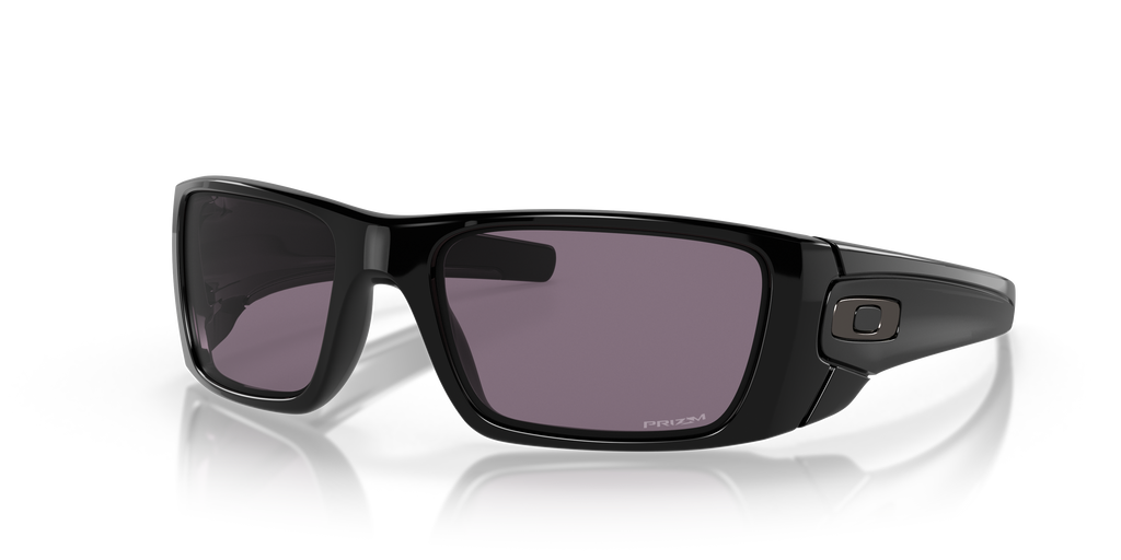 Oakley OO9096 Fuel Cell Men's Rectangle Prizm Sunglasses - Matte Black Frame