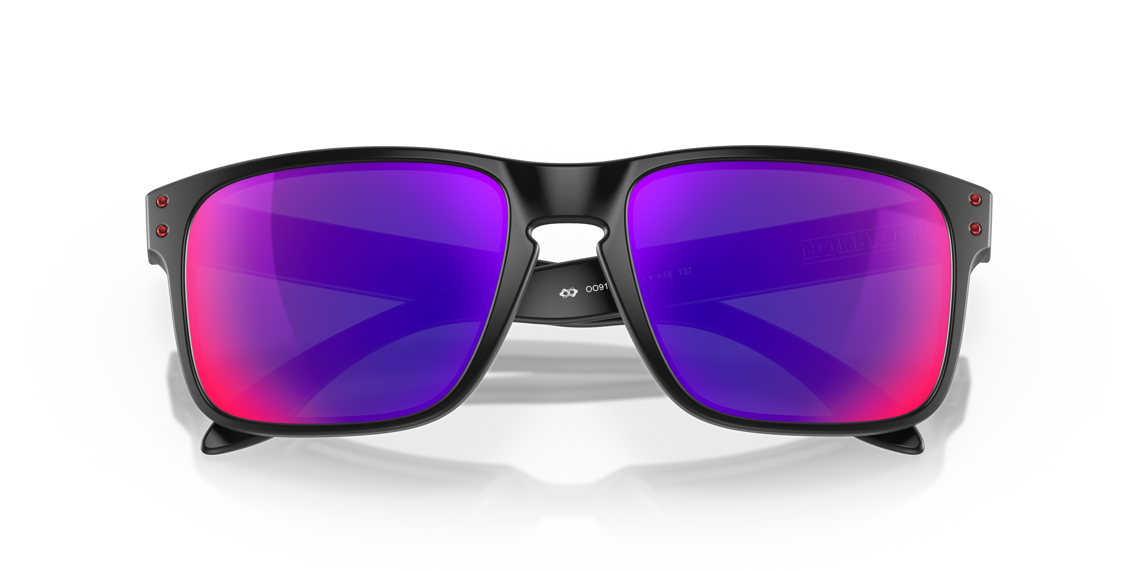 Oakley OO9102 Holbrook Men's Square Prizm Sunglasses - Matte Black Frame
