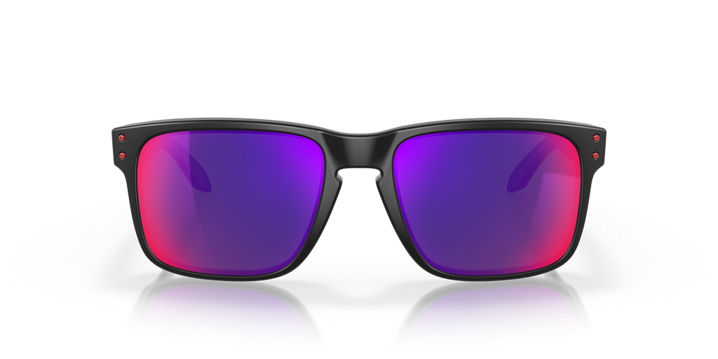 Oakley OO9102 Holbrook Men's Square Prizm Sunglasses - Polished Black Frame
