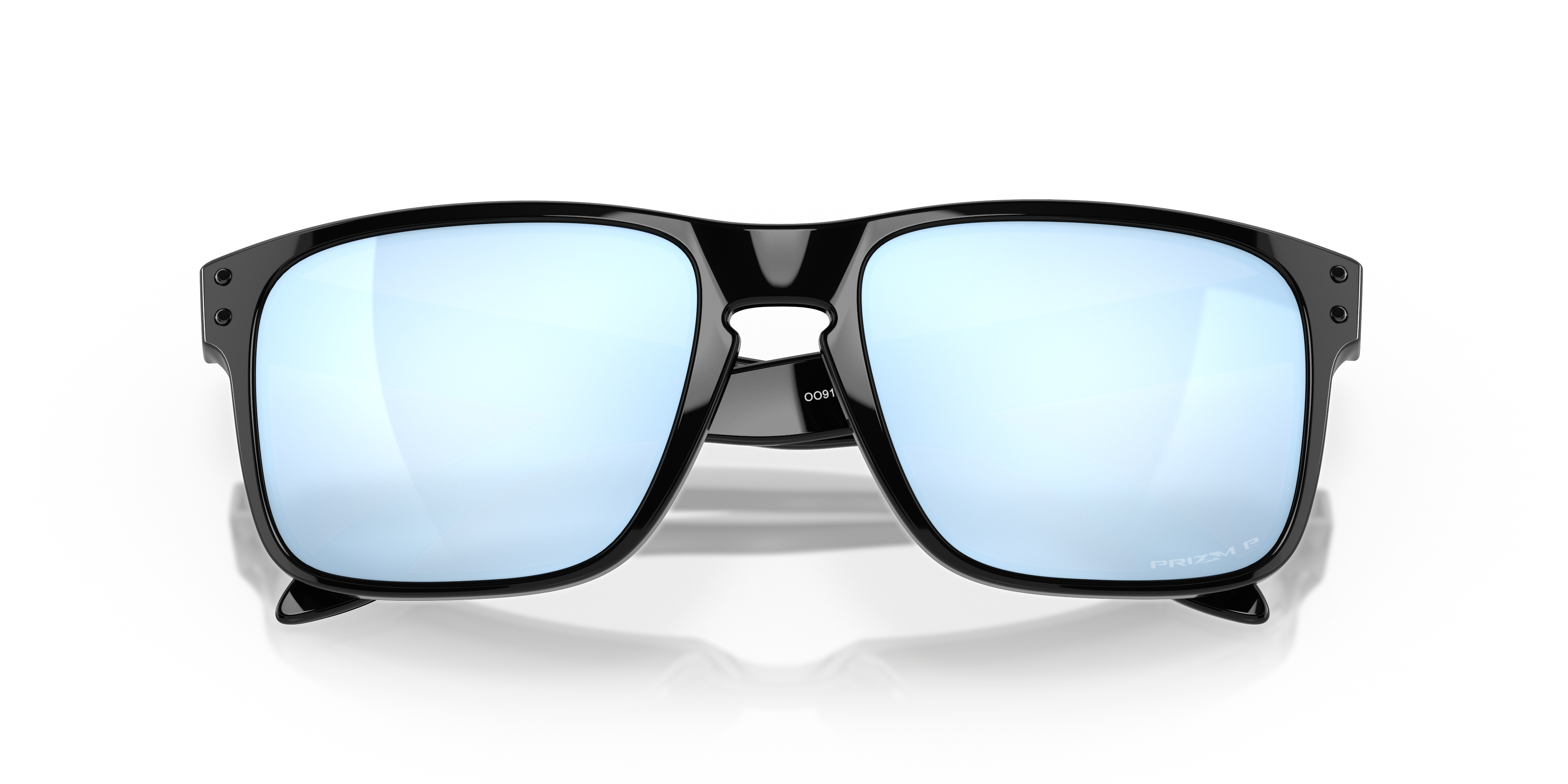 Oakley OO9102 Holbrook Men's Square Prizm Sunglasses - Matte Carbon Frame