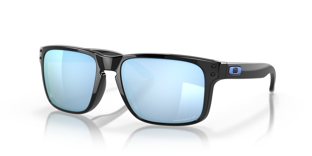 Oakley OO9102 Holbrook Men's Square Prizm Sunglasses - Matte Carbon Frame