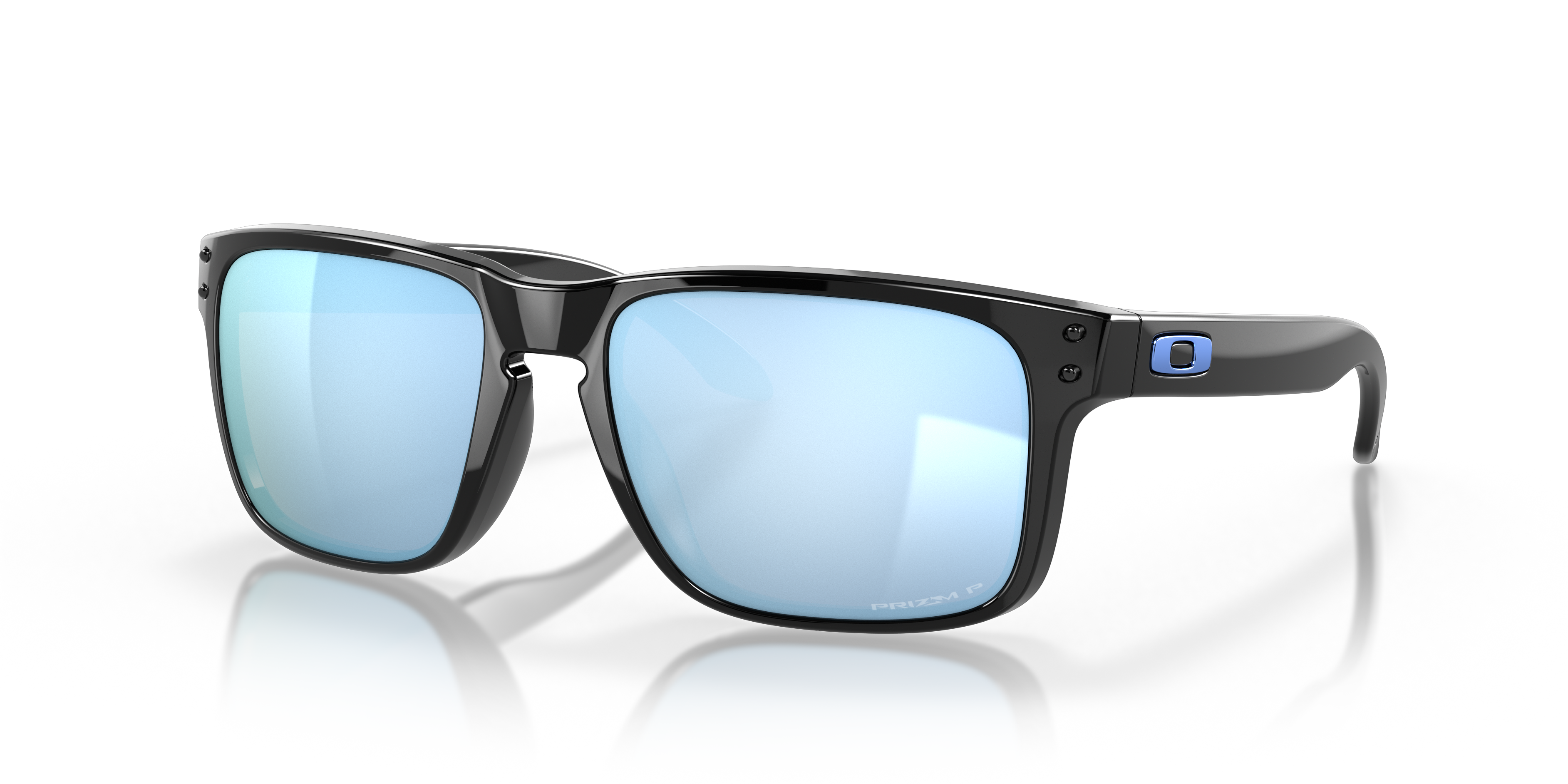 Oakley OO9102 Holbrook Men's Square Prizm Sunglasses - Matte Carbon Frame