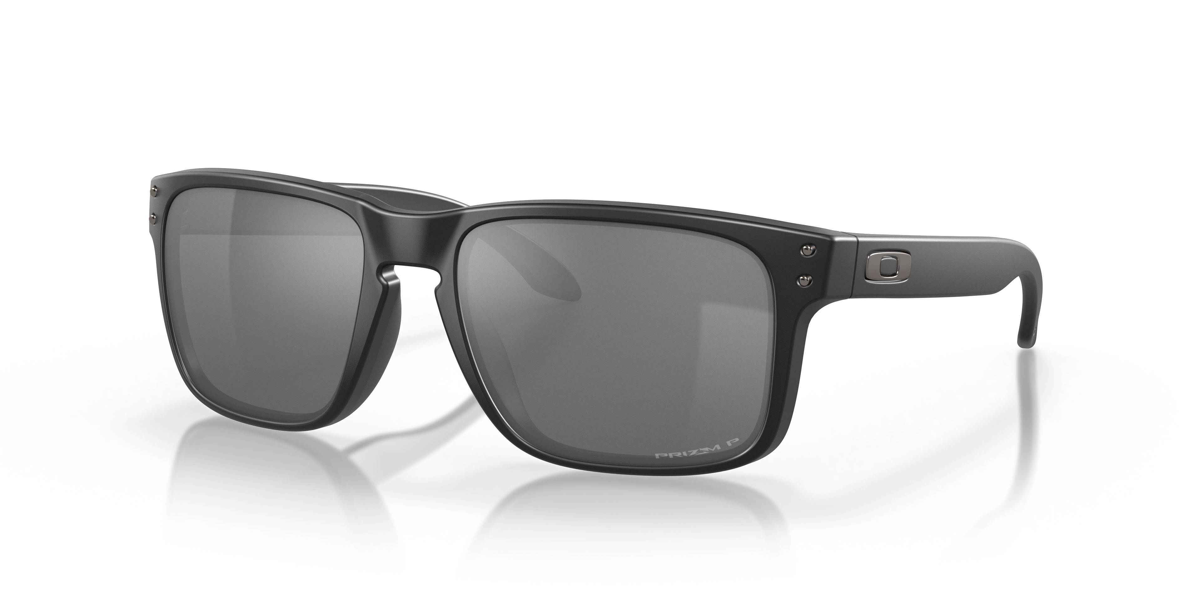 Oakley OO9102 Holbrook Men's Square Prizm Sunglasses - Matte Carbon Frame