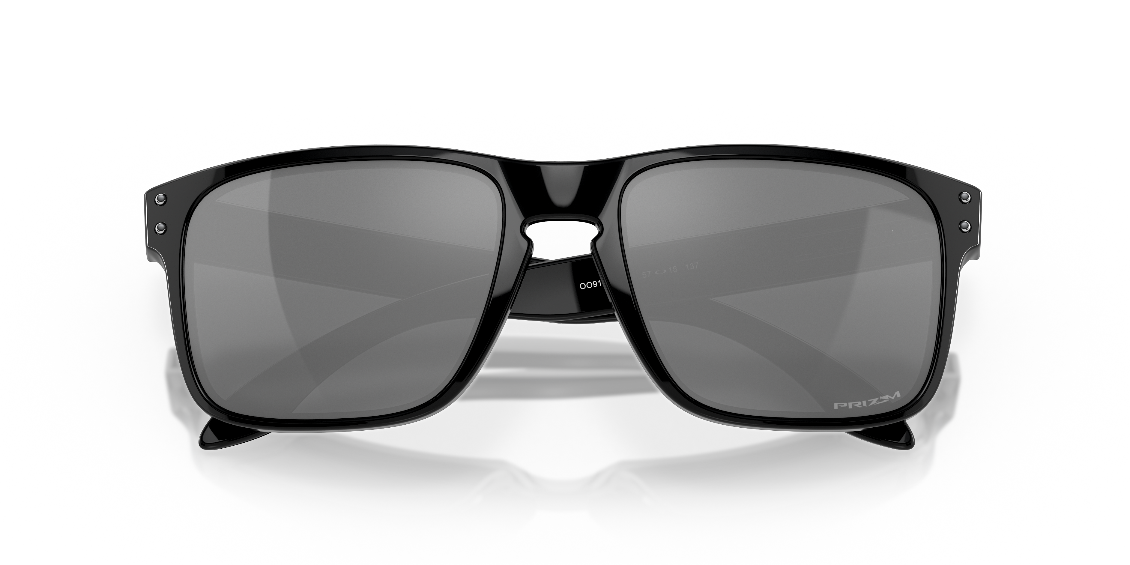 Oakley OO9102 Holbrook Men's Square Prizm Sunglasses - Matte Carbon Frame