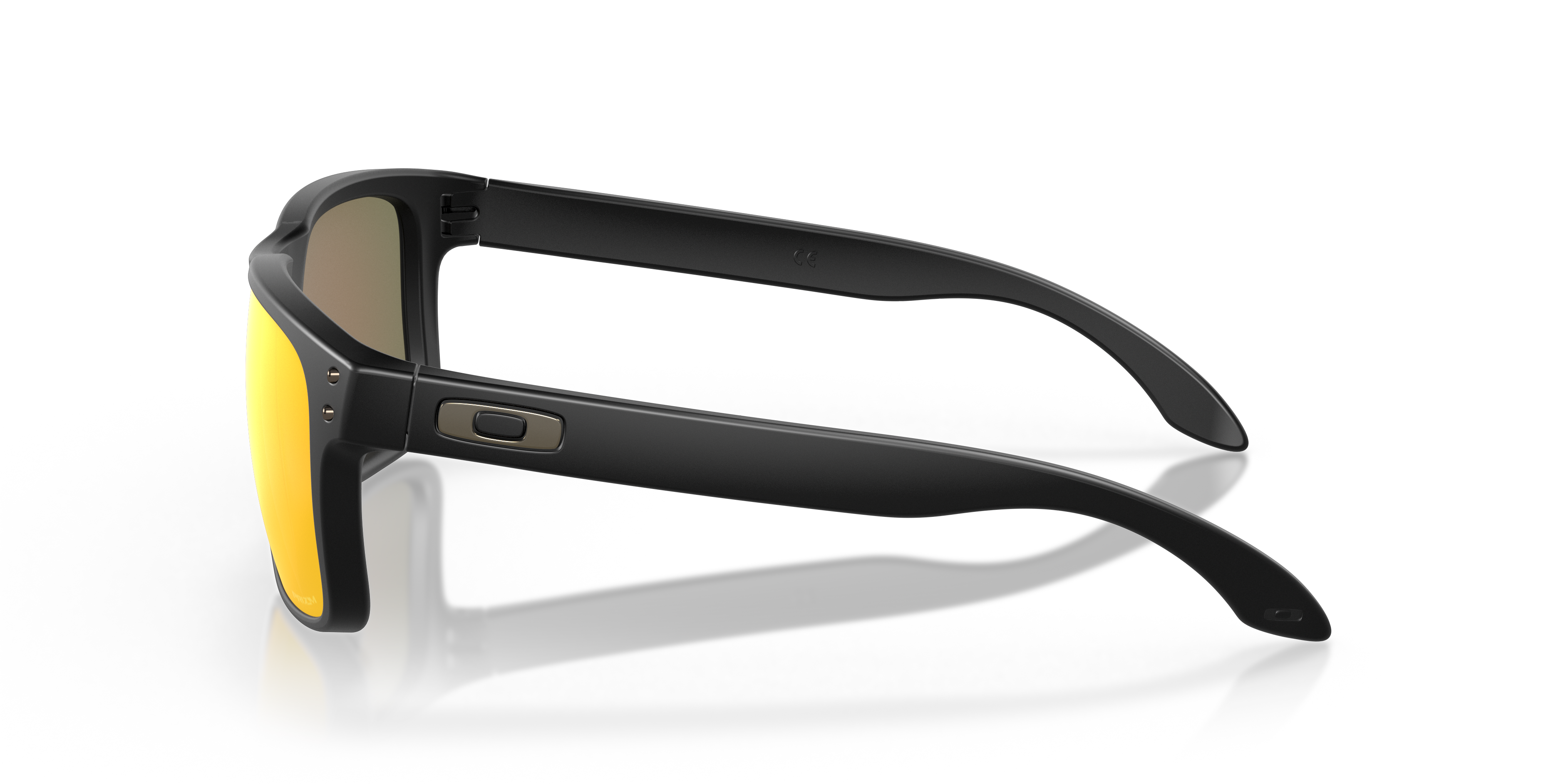 Oakley OO9102 Holbrook Men's Square Prizm Sunglasses - Matte Black Frame
