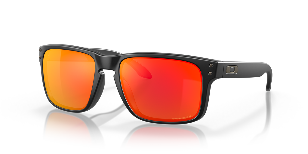 Oakley OO9102 Holbrook Men's Square Prizm Sunglasses - Dark Ink Fade Frame