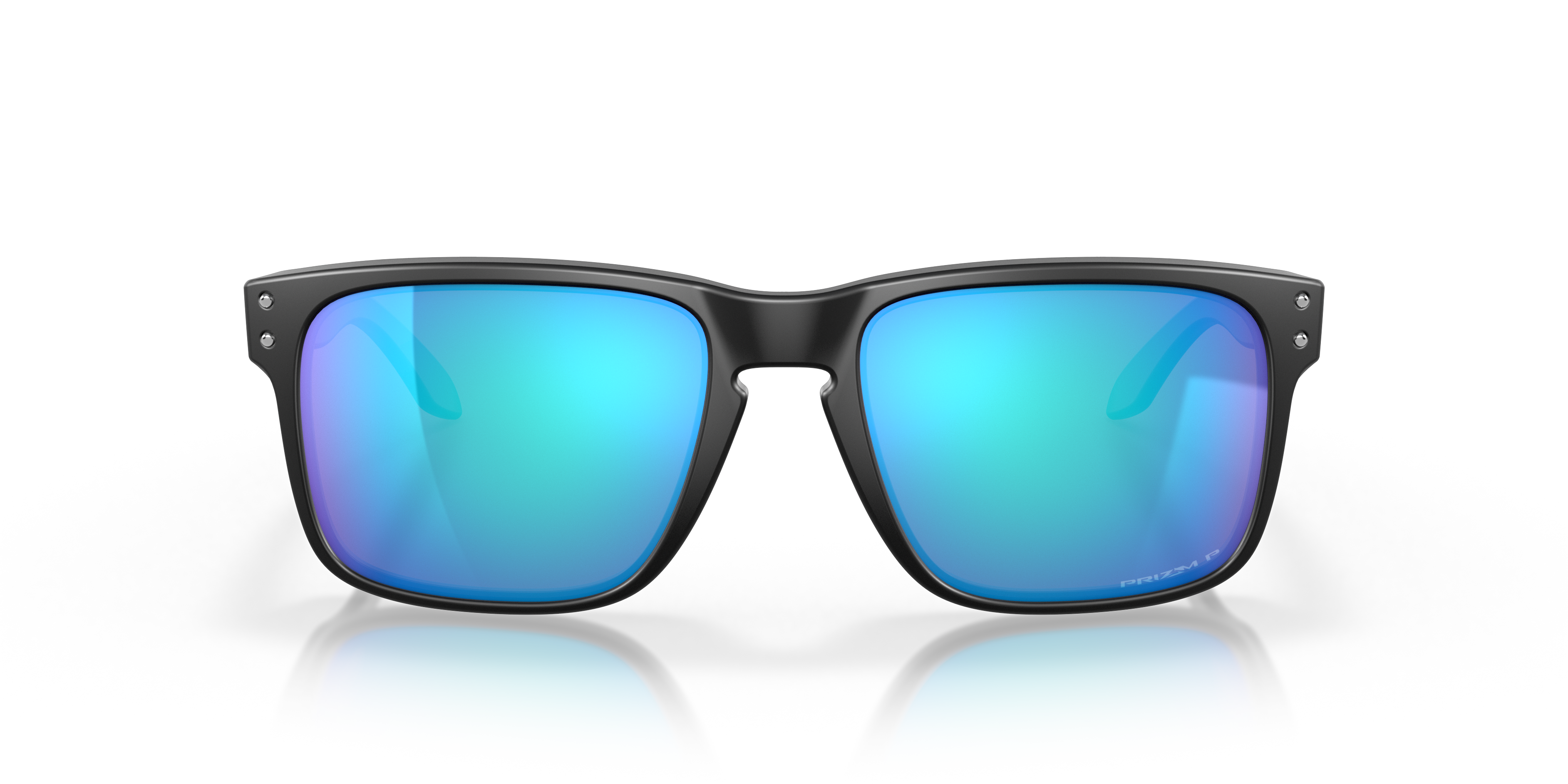 Oakley OO9102 Holbrook Men's Square Prizm Sunglasses - Matte Black Frame